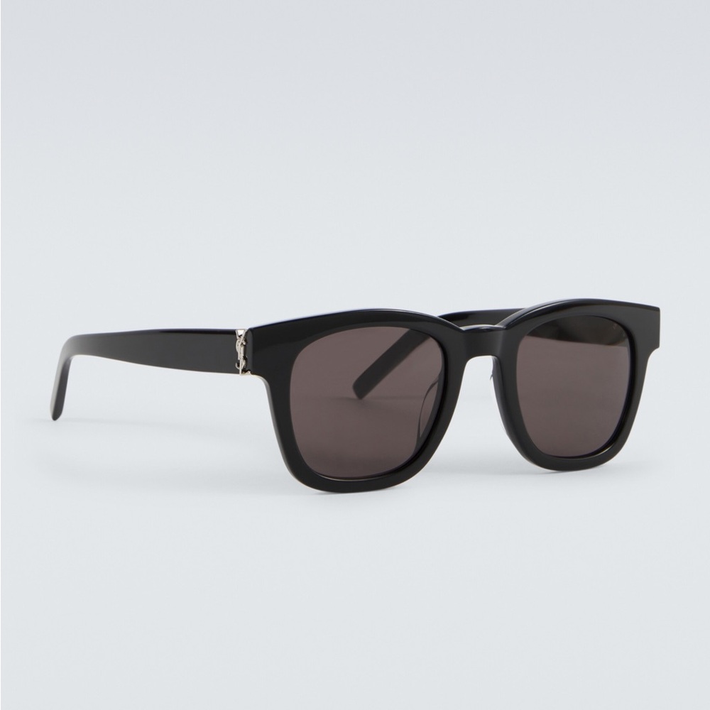 Brand New! YSL Saint Laurent Monogram Square Sunglasses Silver Hardware unisex - Picture 8 of 16